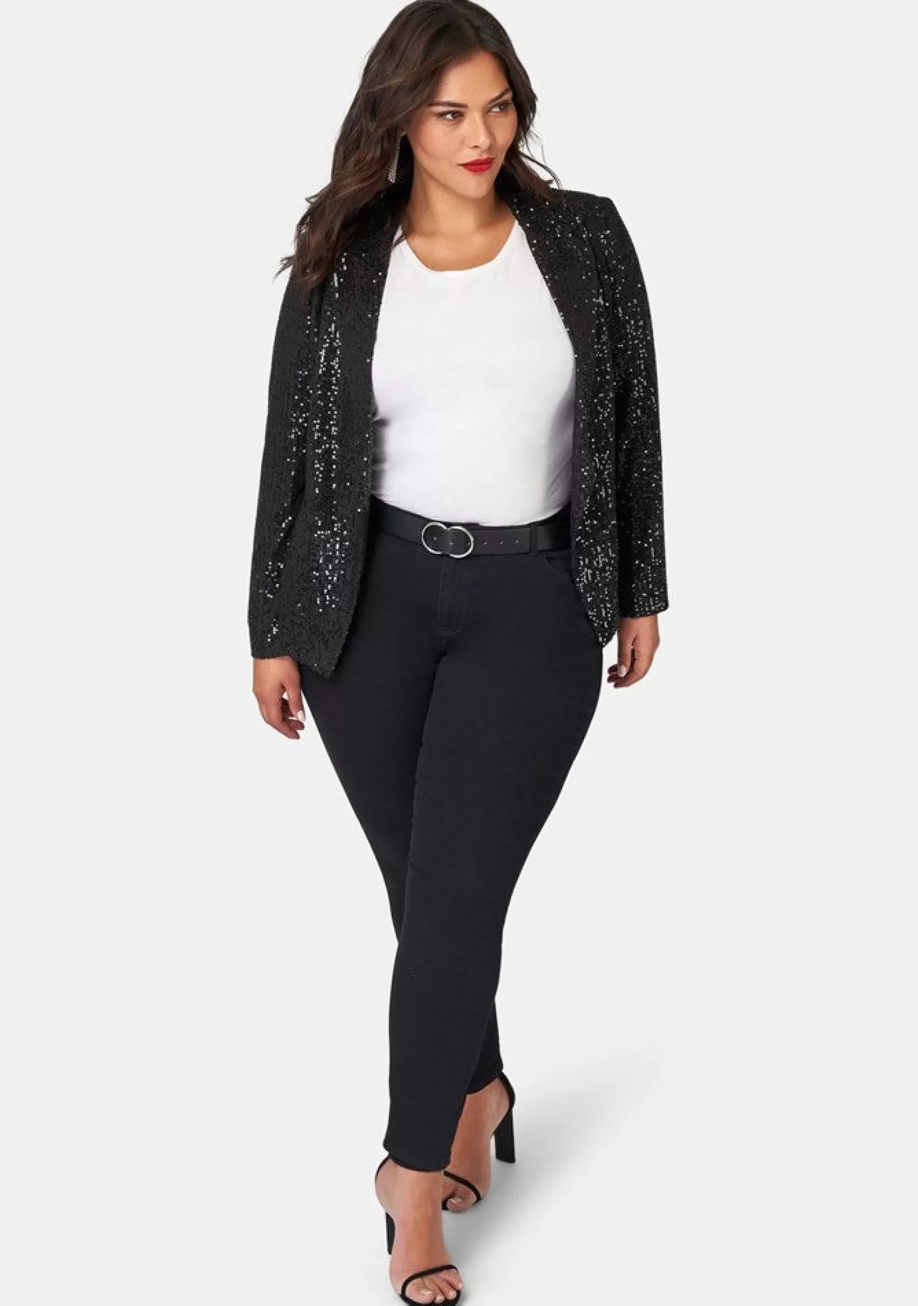 Curve Project Blazers | Jackets & Coats>All Day & Night Sequin Jacket