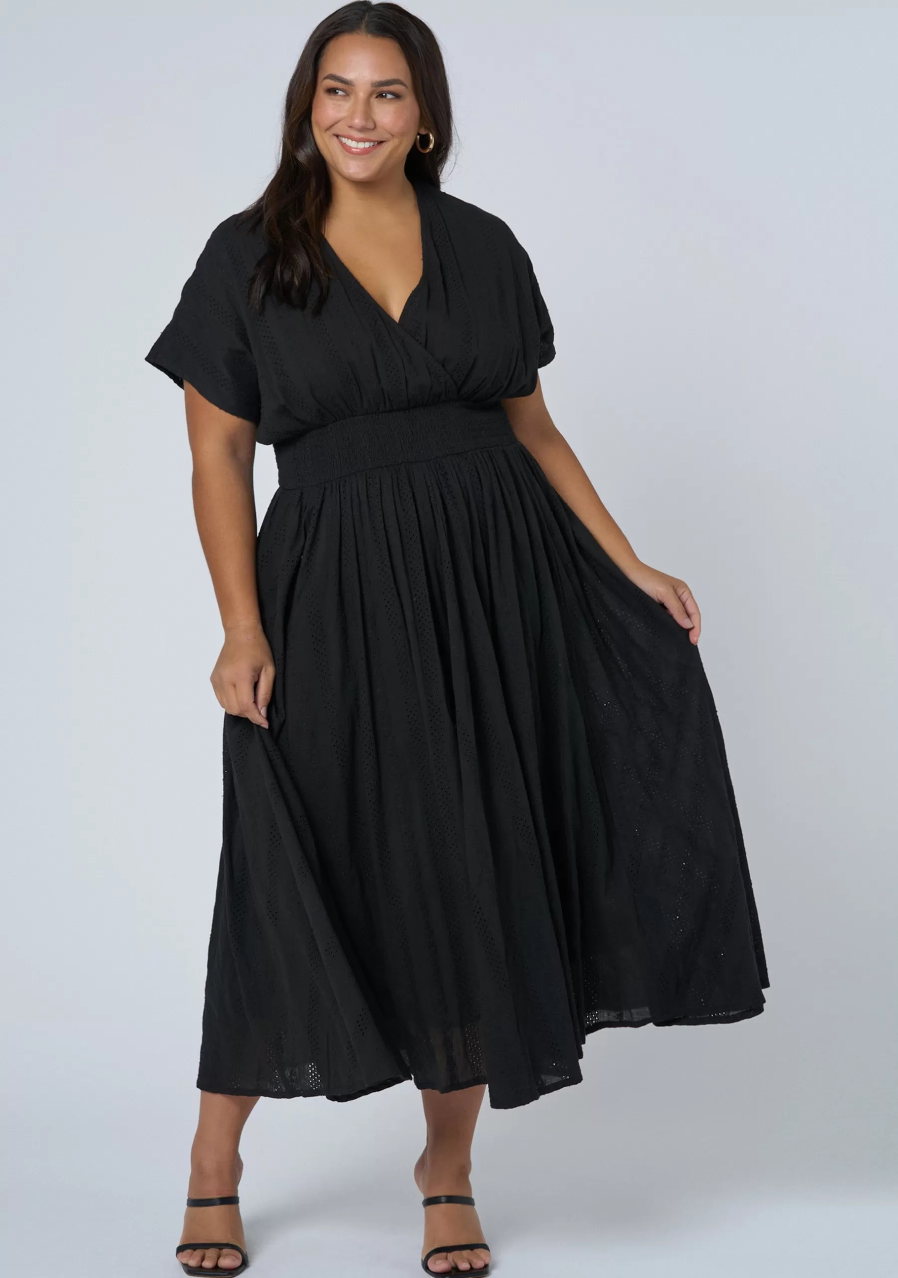 Curve Project Black Dresses | Midi Dresses>Annabelle Midi Dress