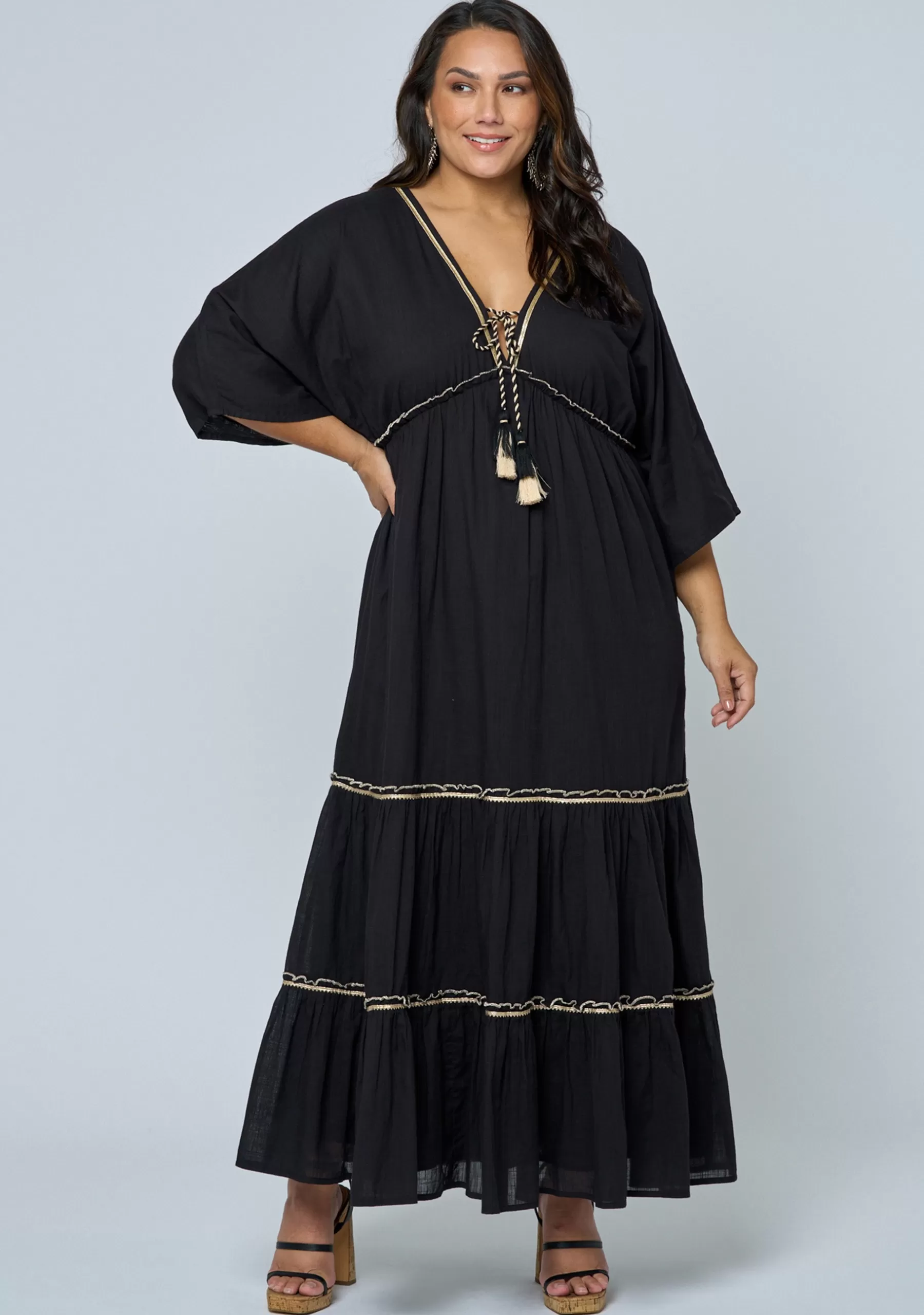 Curve Project Black Dresses | Maxi Dresses>Awakening Spirit Maxi Dress