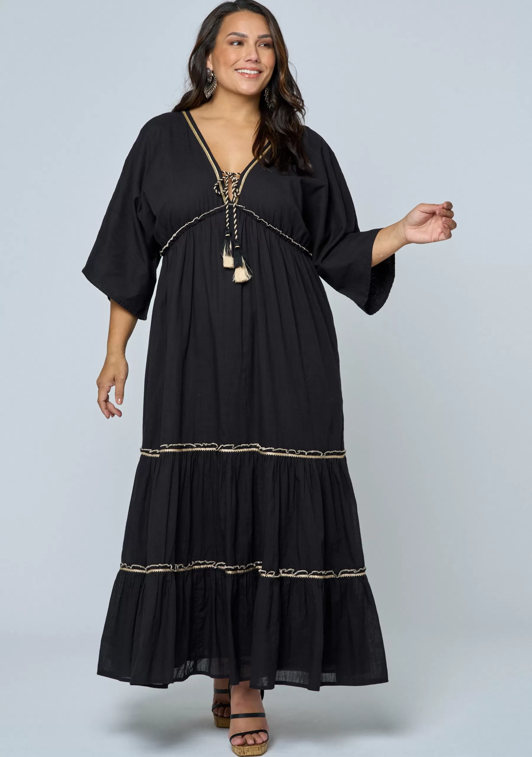 Curve Project Black Dresses | Maxi Dresses>Awakening Spirit Maxi Dress