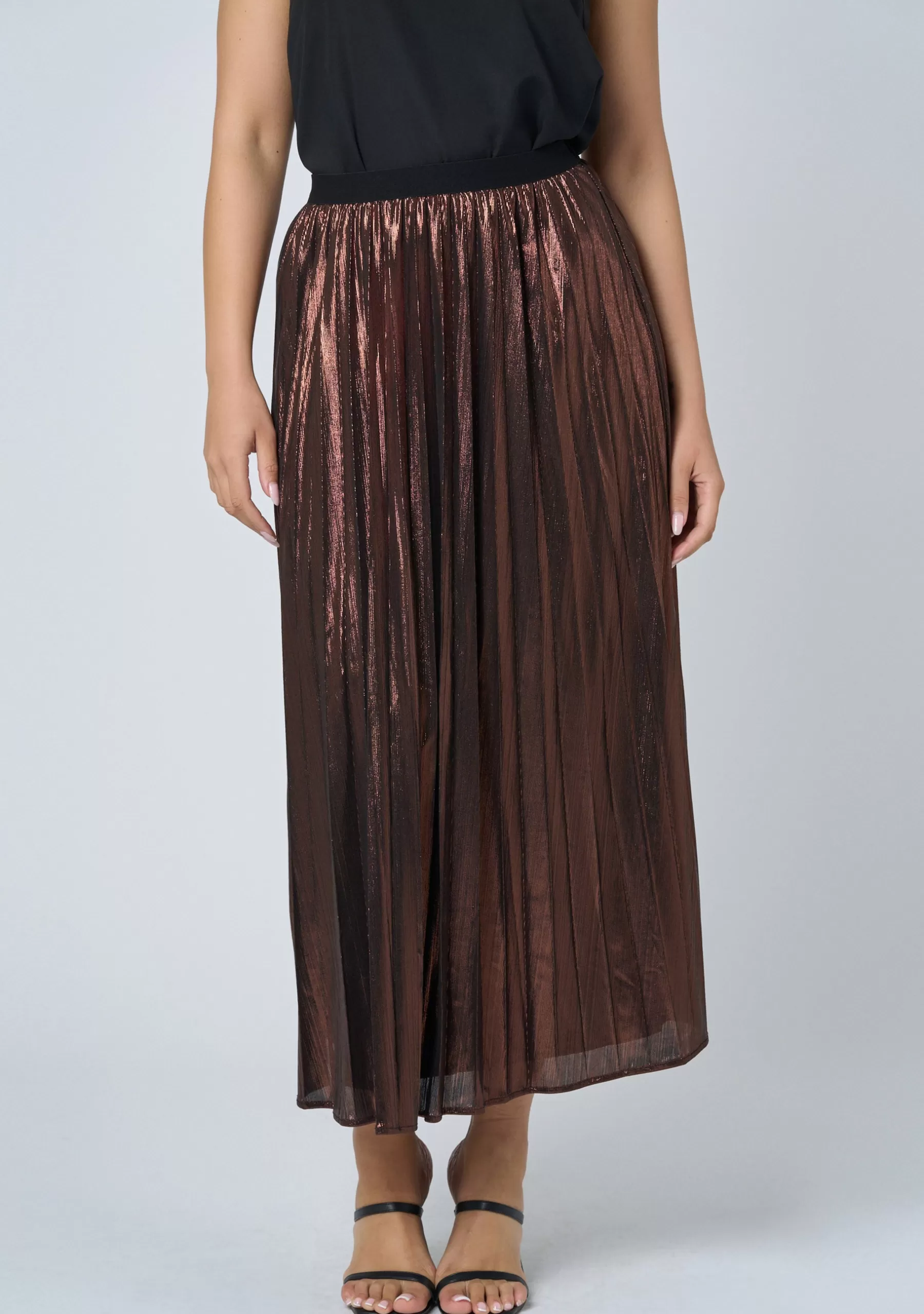 Curve Project Maxi Skirts>Berlin Maiden Pleated Maxi Skirt