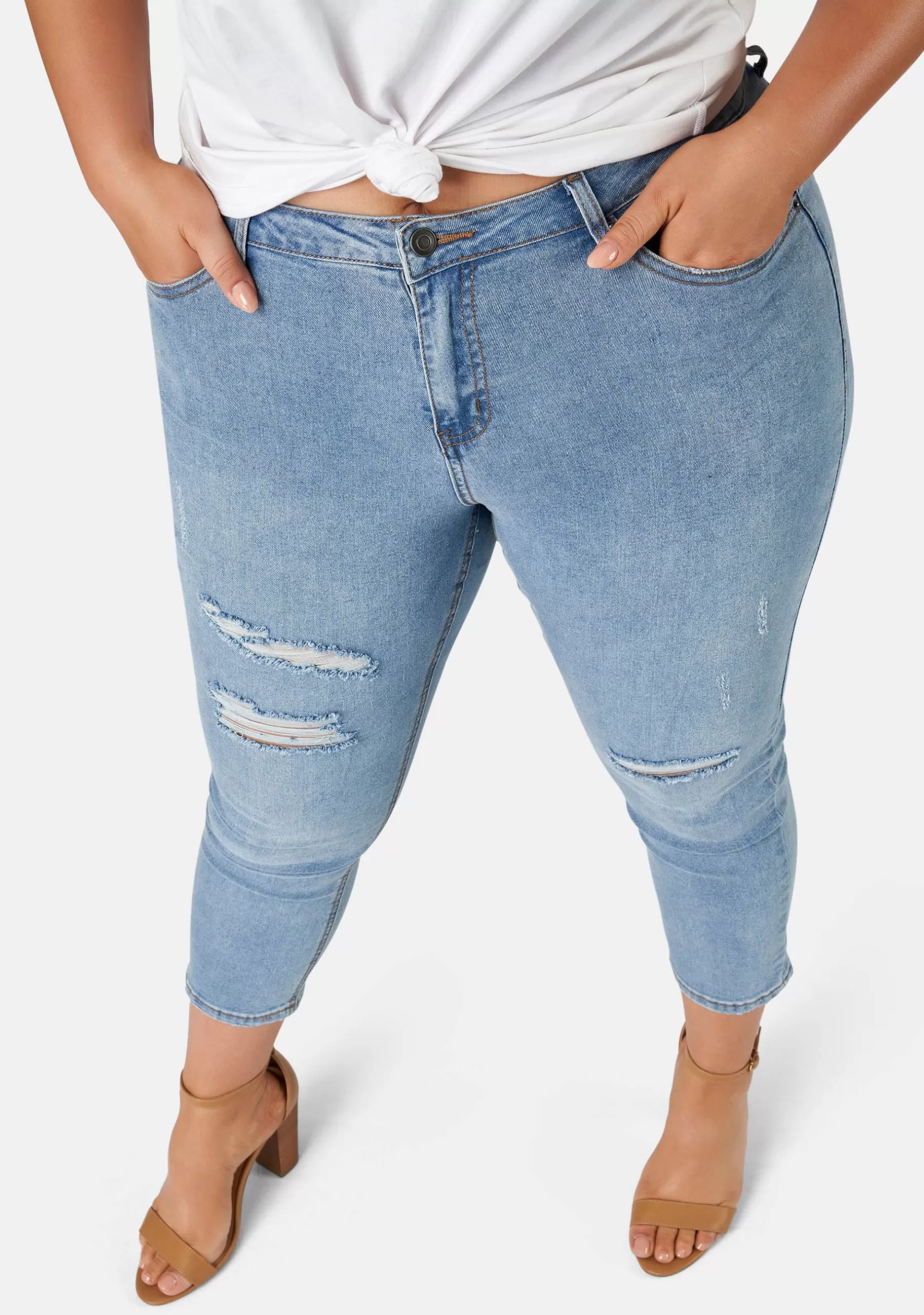 Curve Project Denim | Jeans>Bobbie Curve Crop Jeans