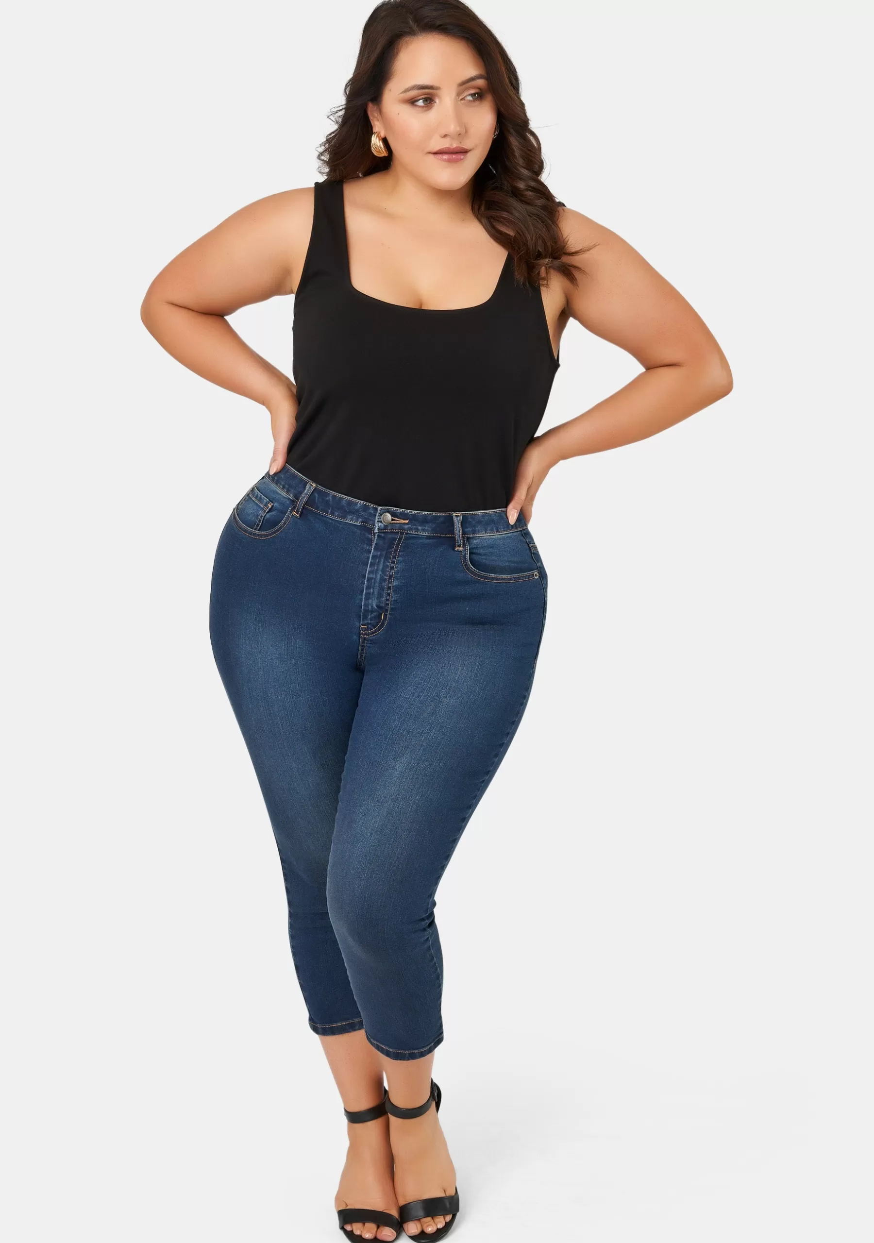 Curve Project Denim | Jeans>Bobbie Curve Crop Jeans