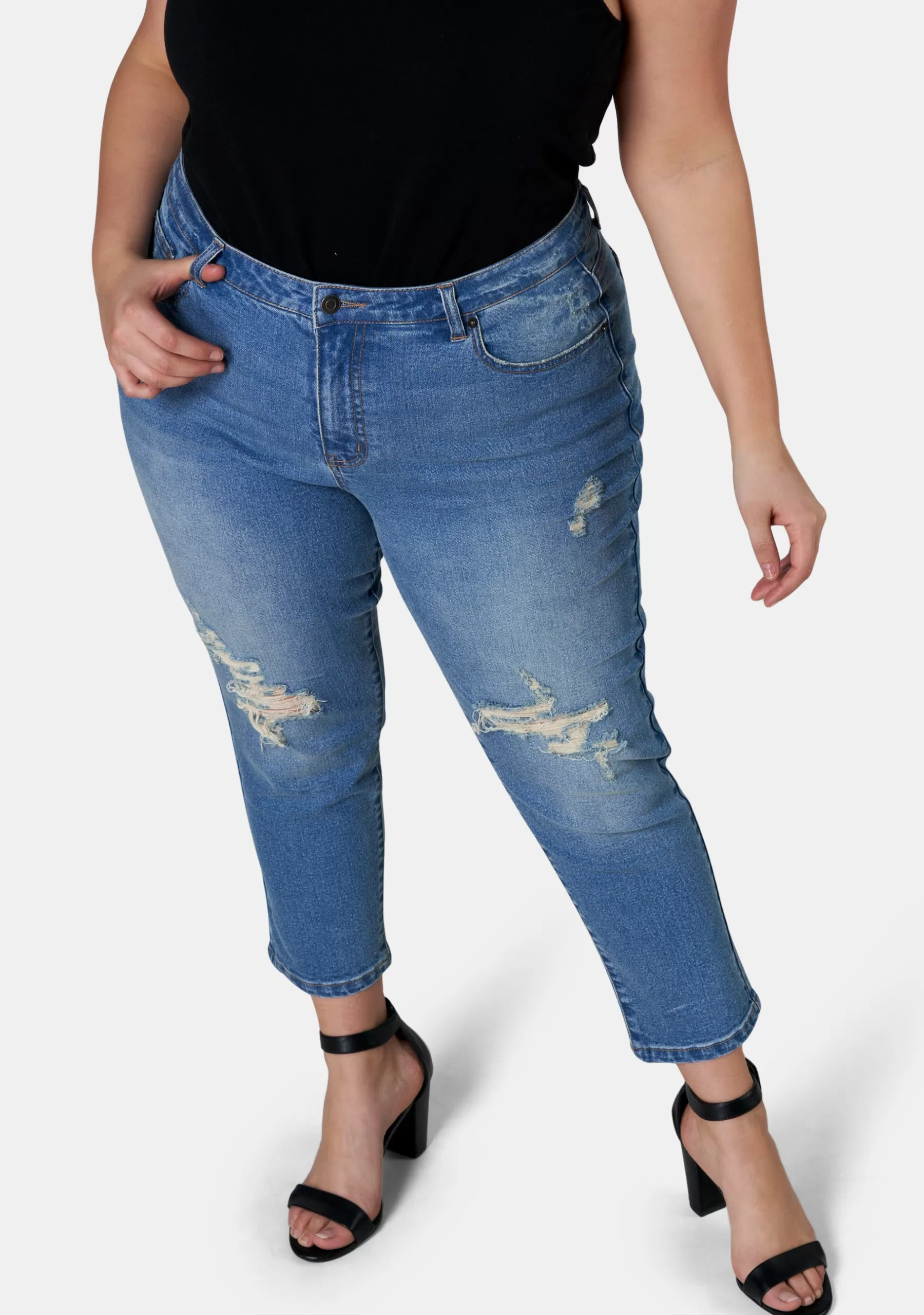 Curve Project Denim | Jeans>Bobbie Curve Crop Jeans