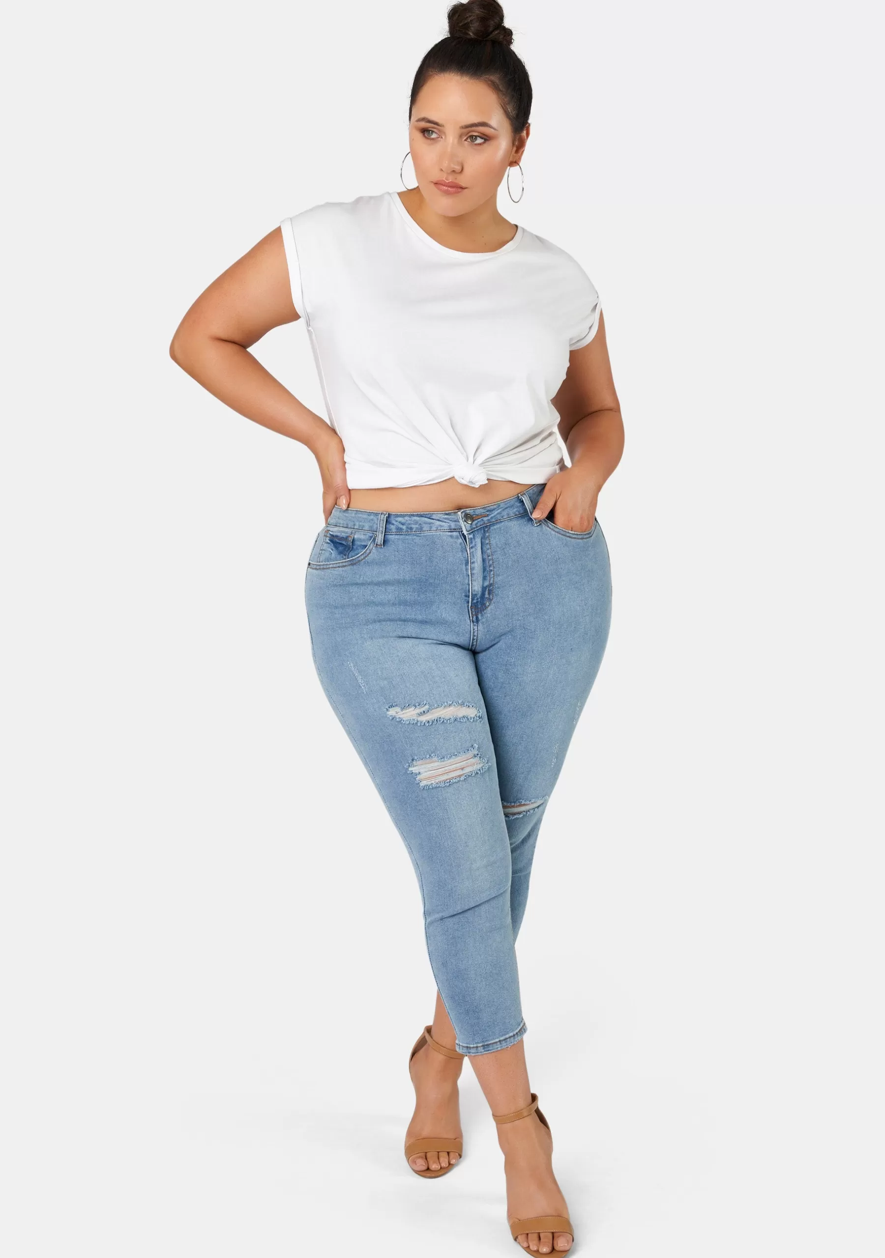 Curve Project Denim | Jeans>Bobbie Curve Crop Jeans