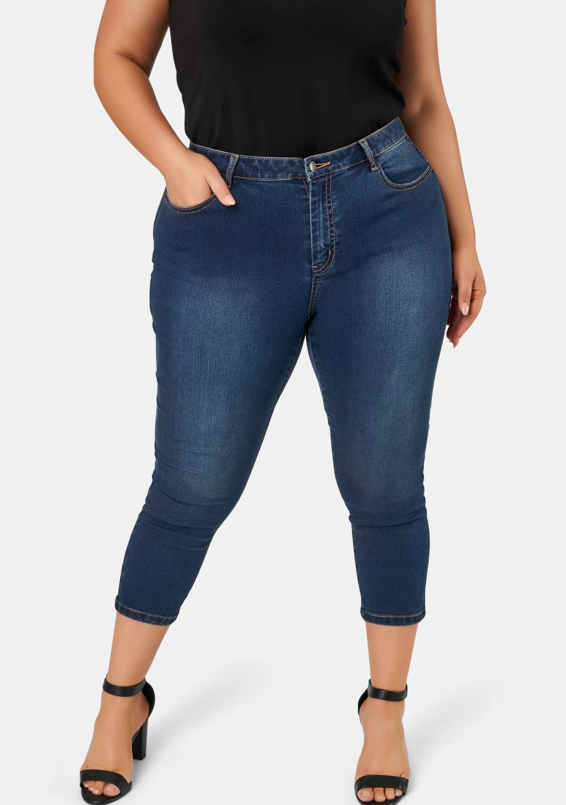 Curve Project Denim | Jeans>Bobbie Curve Crop Jeans