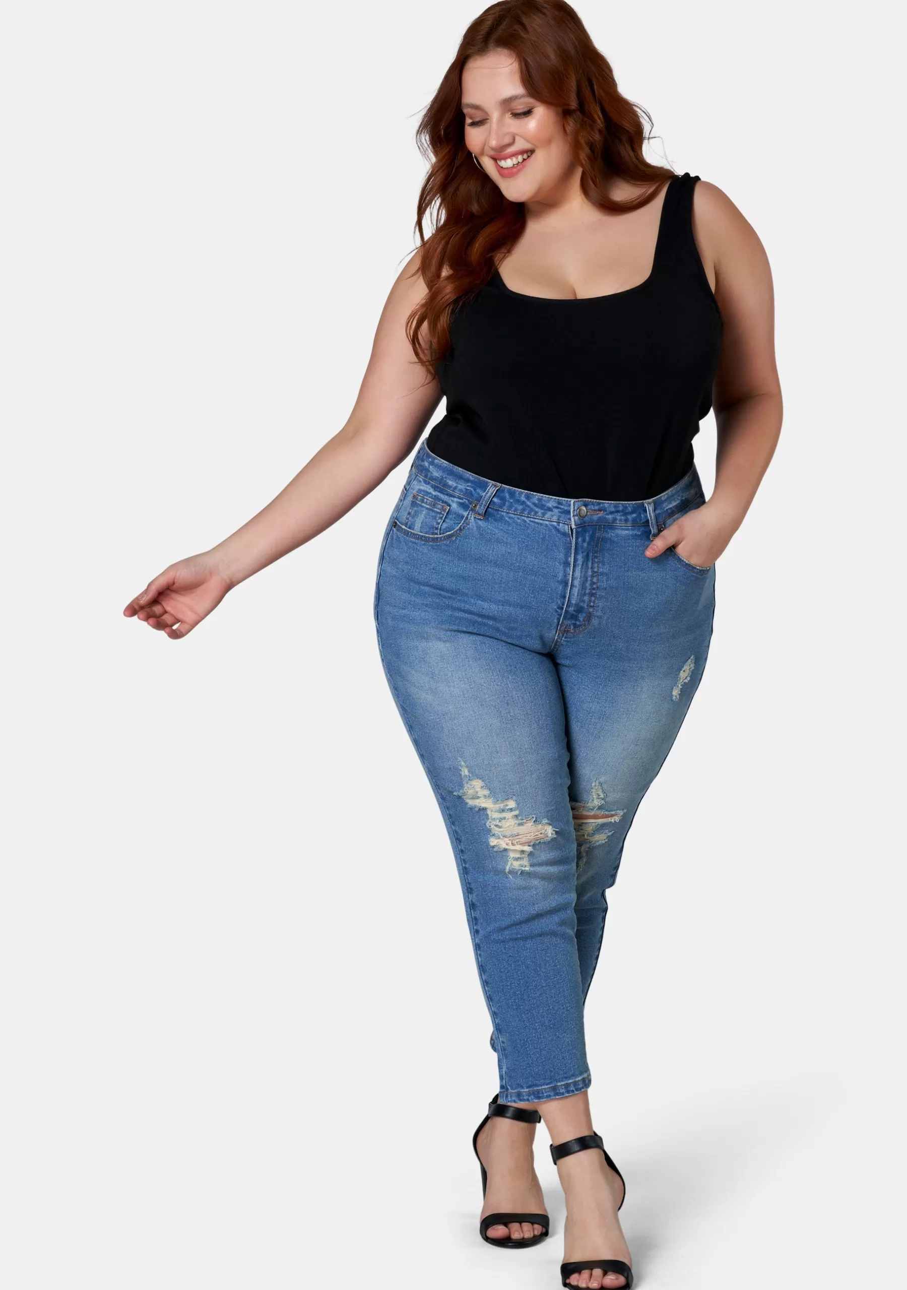 Curve Project Denim | Jeans>Bobbie Curve Crop Jeans