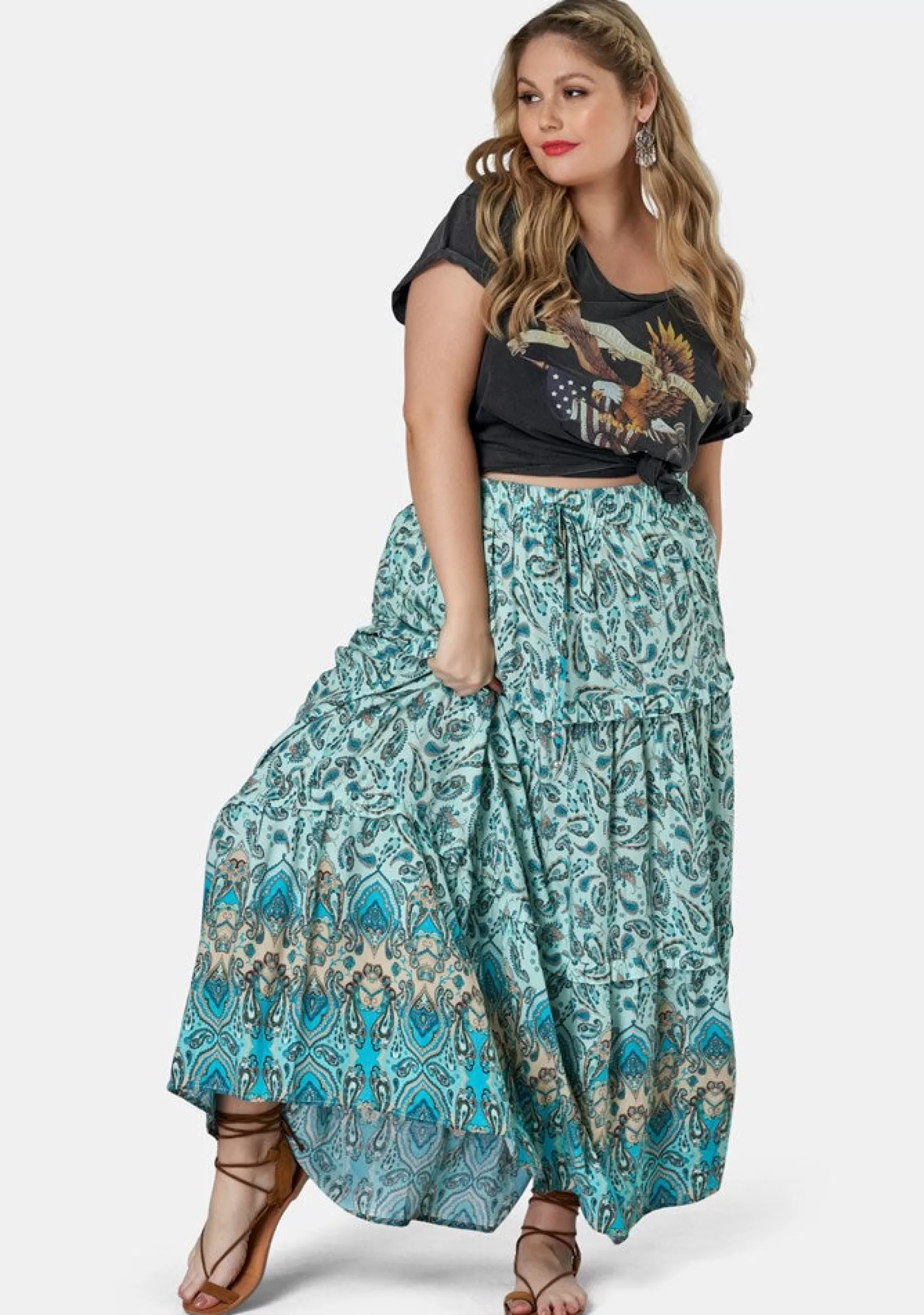 Curve Project Maxi Skirts>Divinity Maxi Skirt