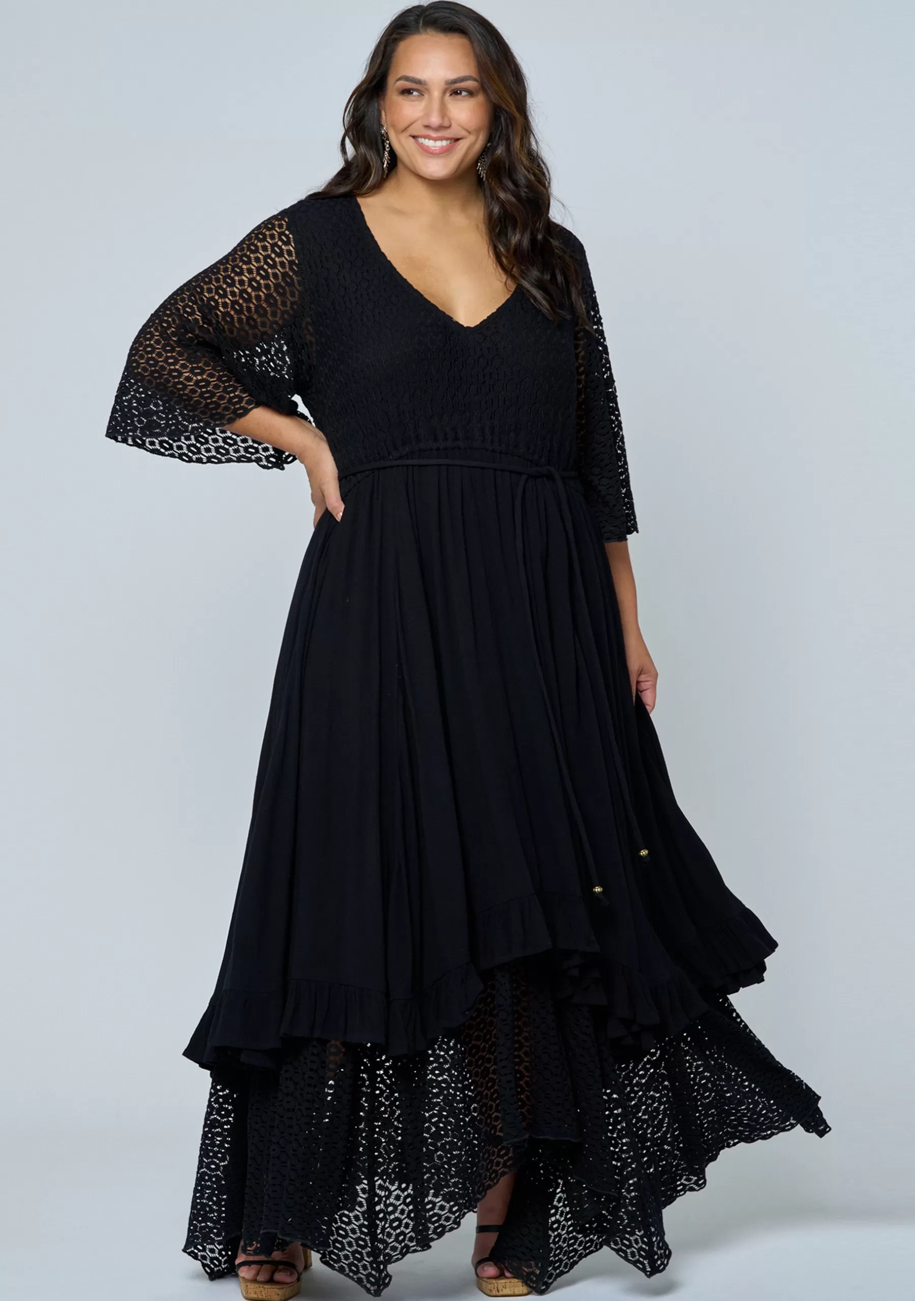 Curve Project Black Dresses | Maxi Dresses>Dreamcatcher Maxi Dress