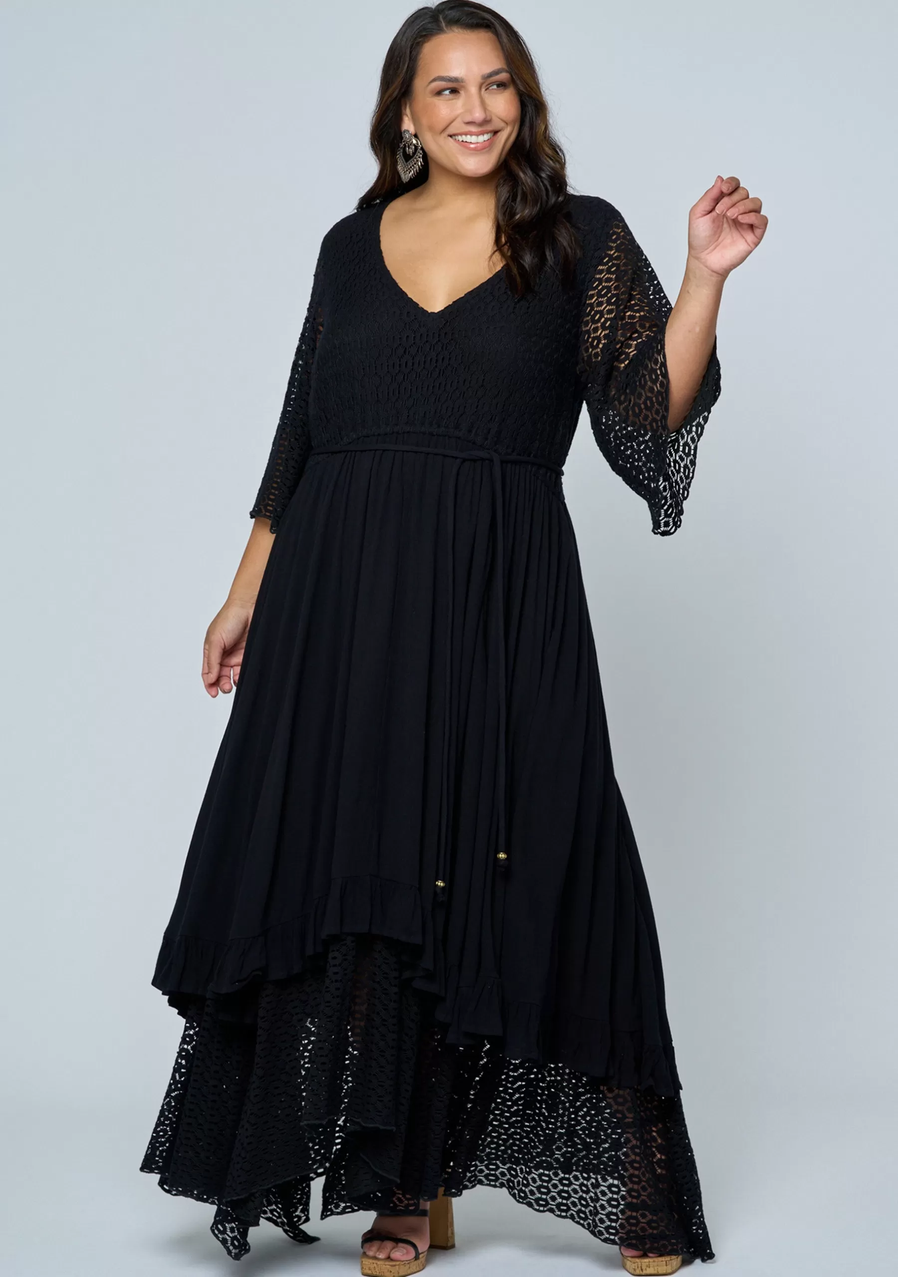 Curve Project Black Dresses | Maxi Dresses>Dreamcatcher Maxi Dress