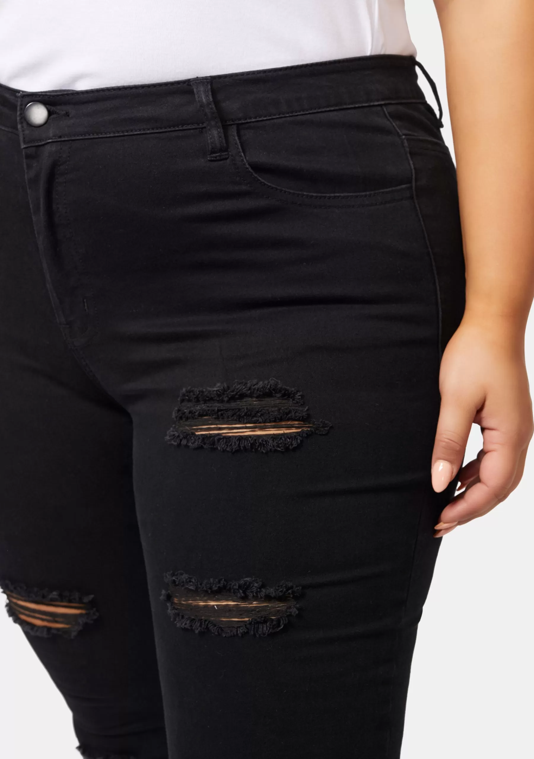 Curve Project Denim | Jeans>Eastside Ripped Jeans