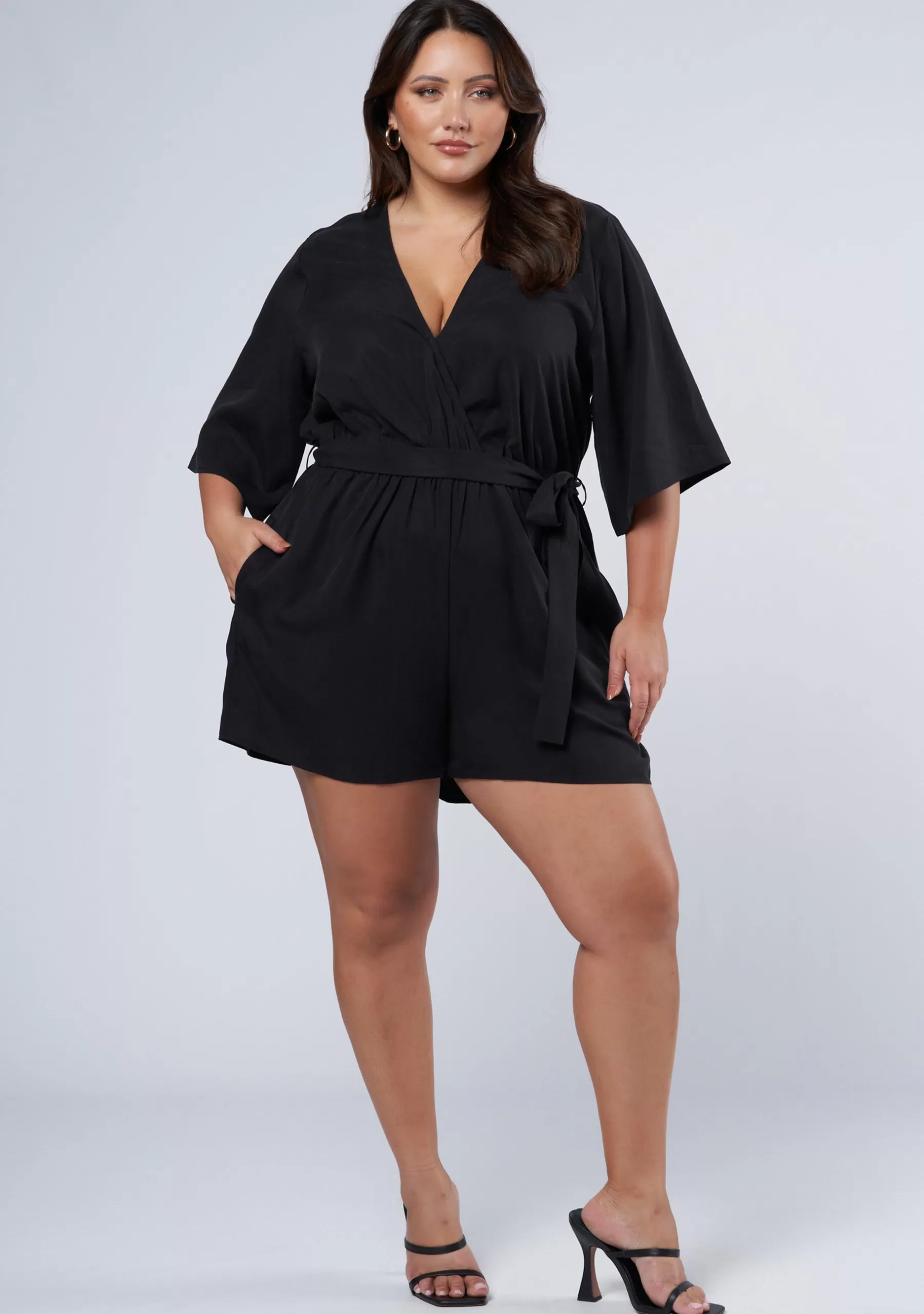 Curve Project Overalls | Mini Dresses>Eden Romper