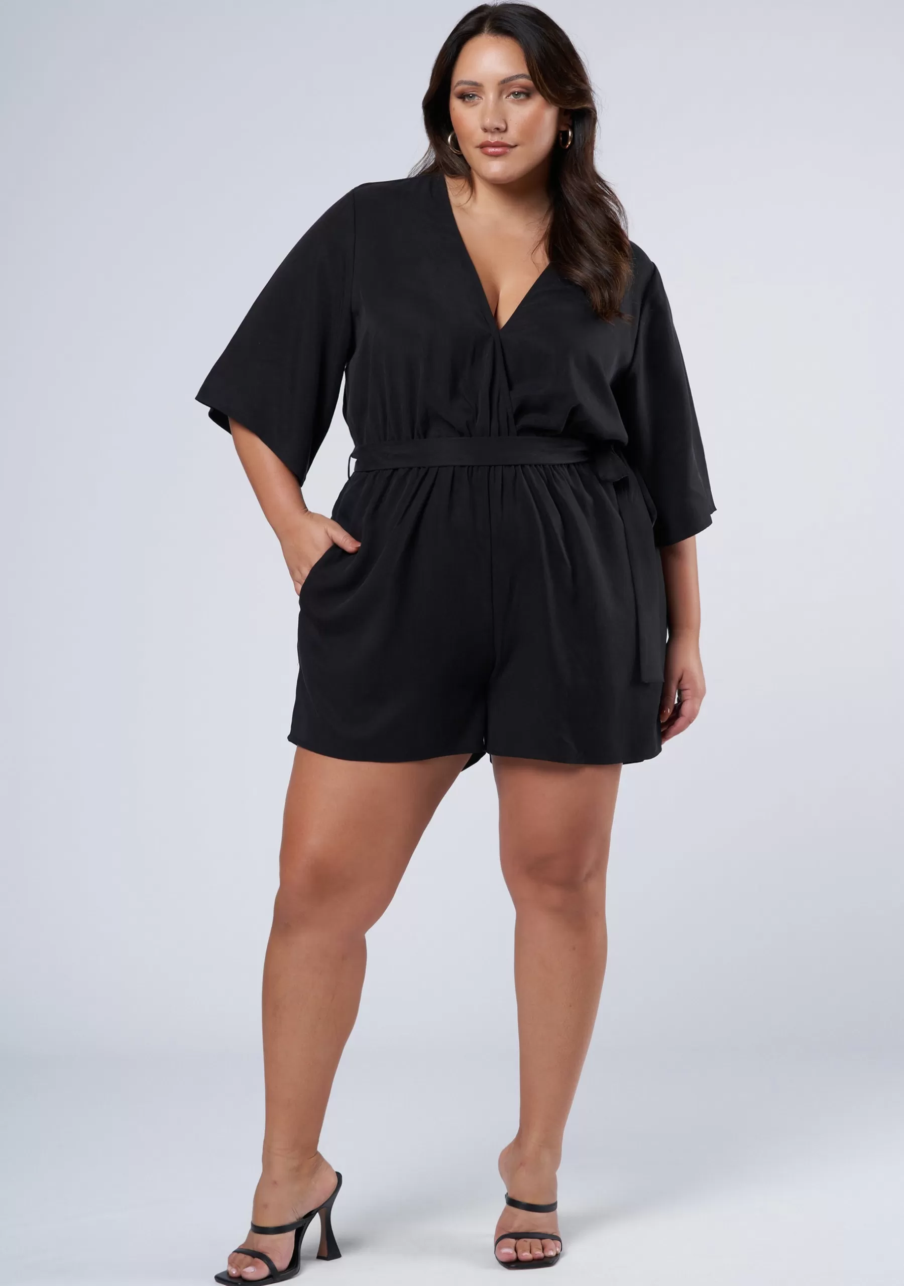 Curve Project Overalls | Mini Dresses>Eden Romper