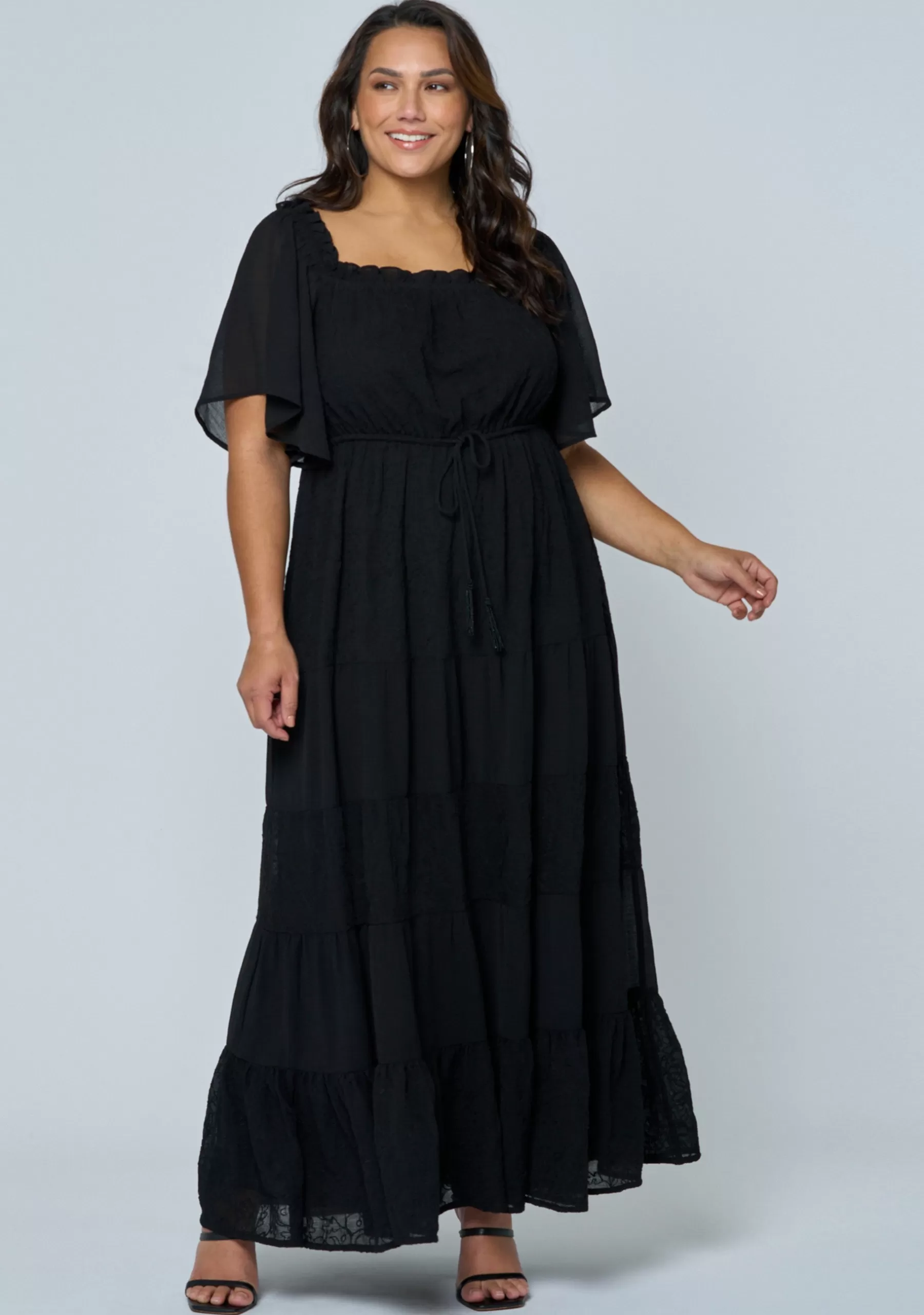 Curve Project Black Dresses | Maxi Dresses>High Voltage Maxi Dress