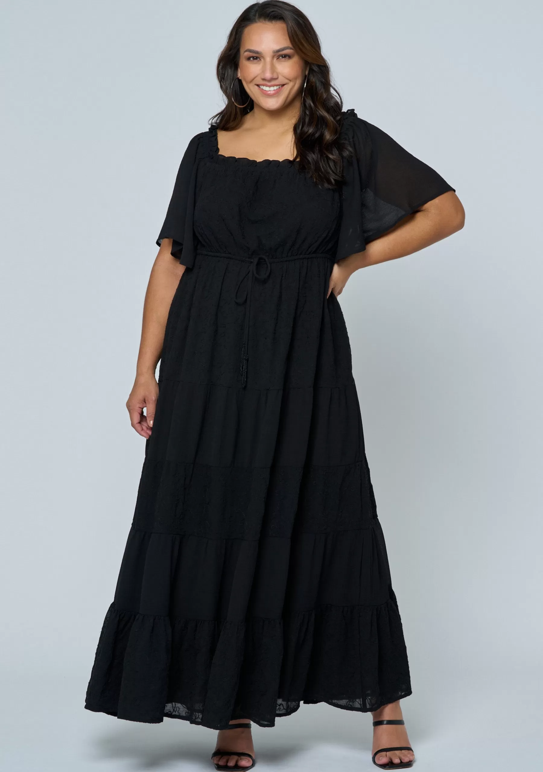 Curve Project Black Dresses | Maxi Dresses>High Voltage Maxi Dress