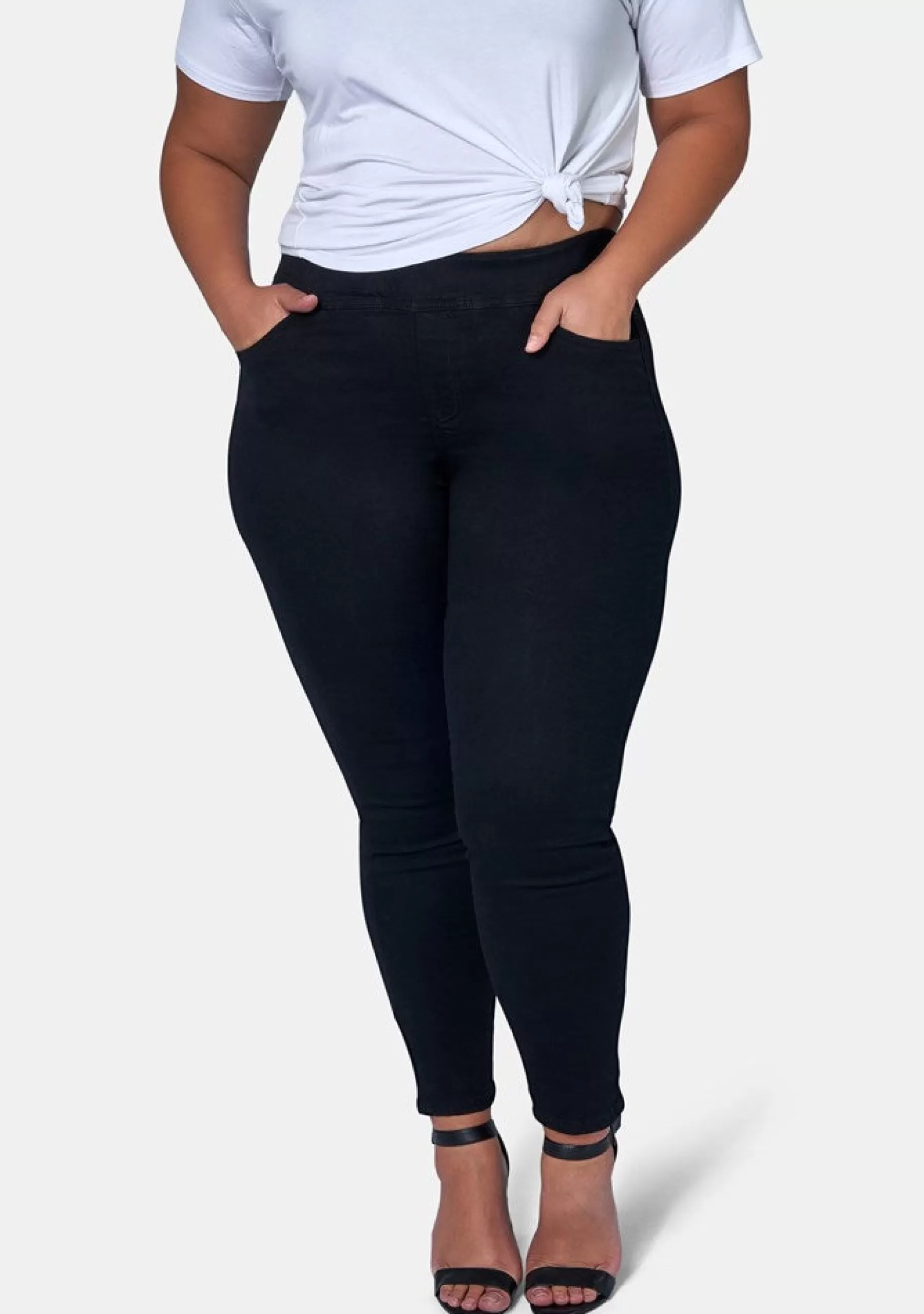 Curve Project Denim | Jeggings>Judi Skinny Jegging