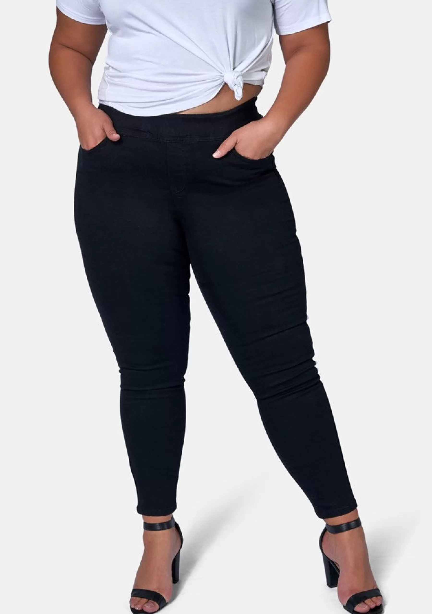 Curve Project Denim | Jeggings>Judi Skinny Jegging