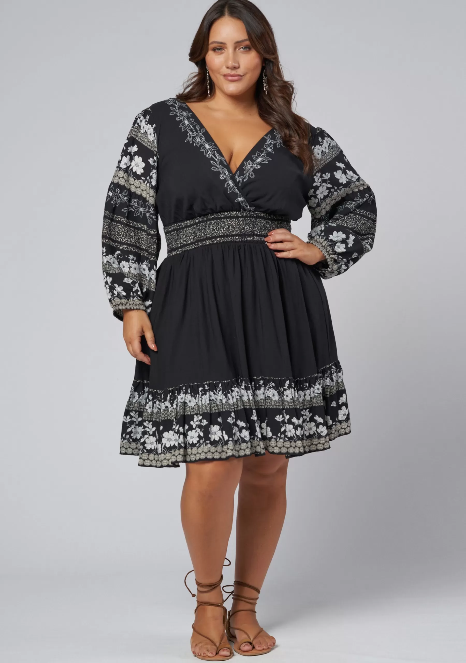 Curve Project Mini Dresses>Lovin Hard Mini Dress