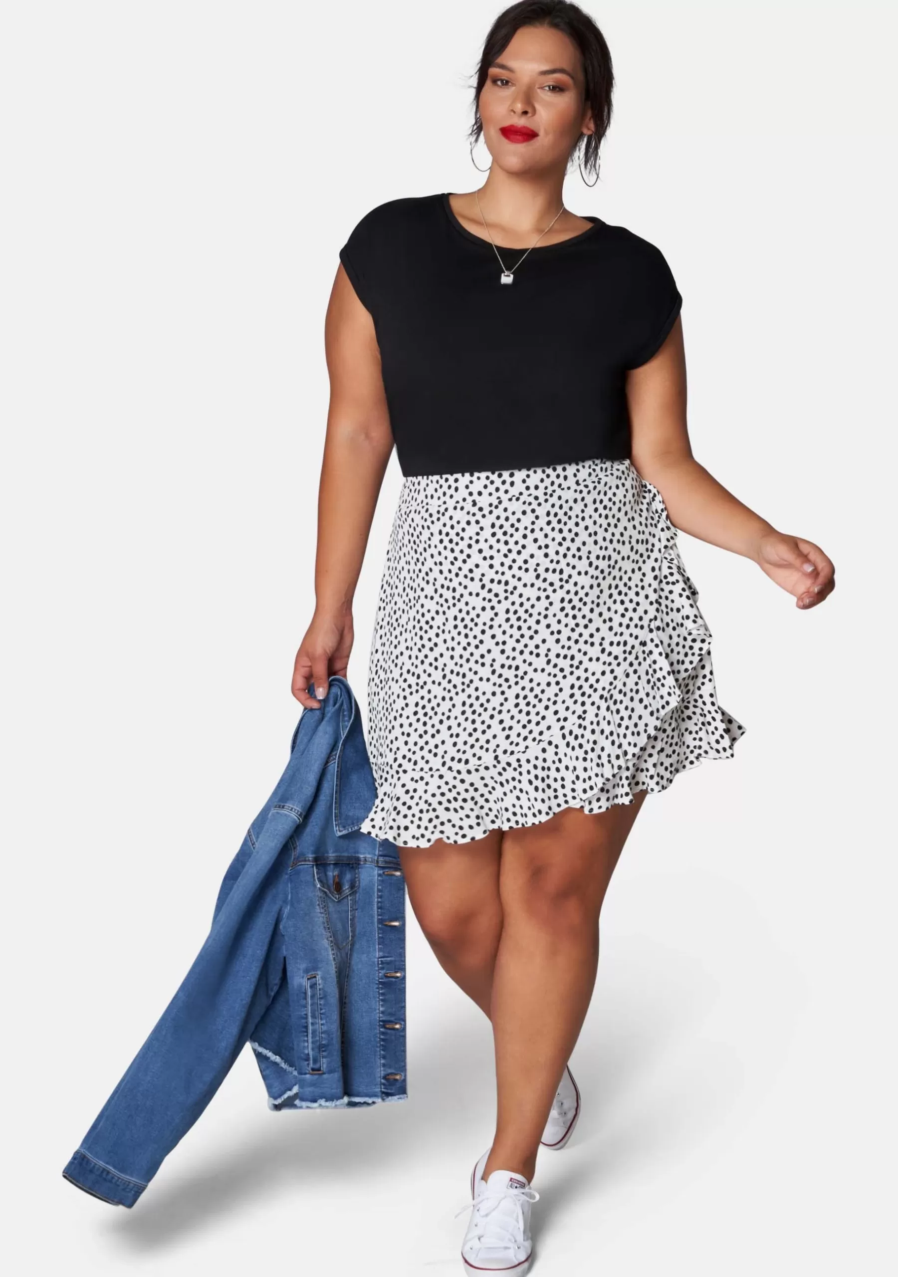 Curve Project Mini Skirts>Maze Skirt