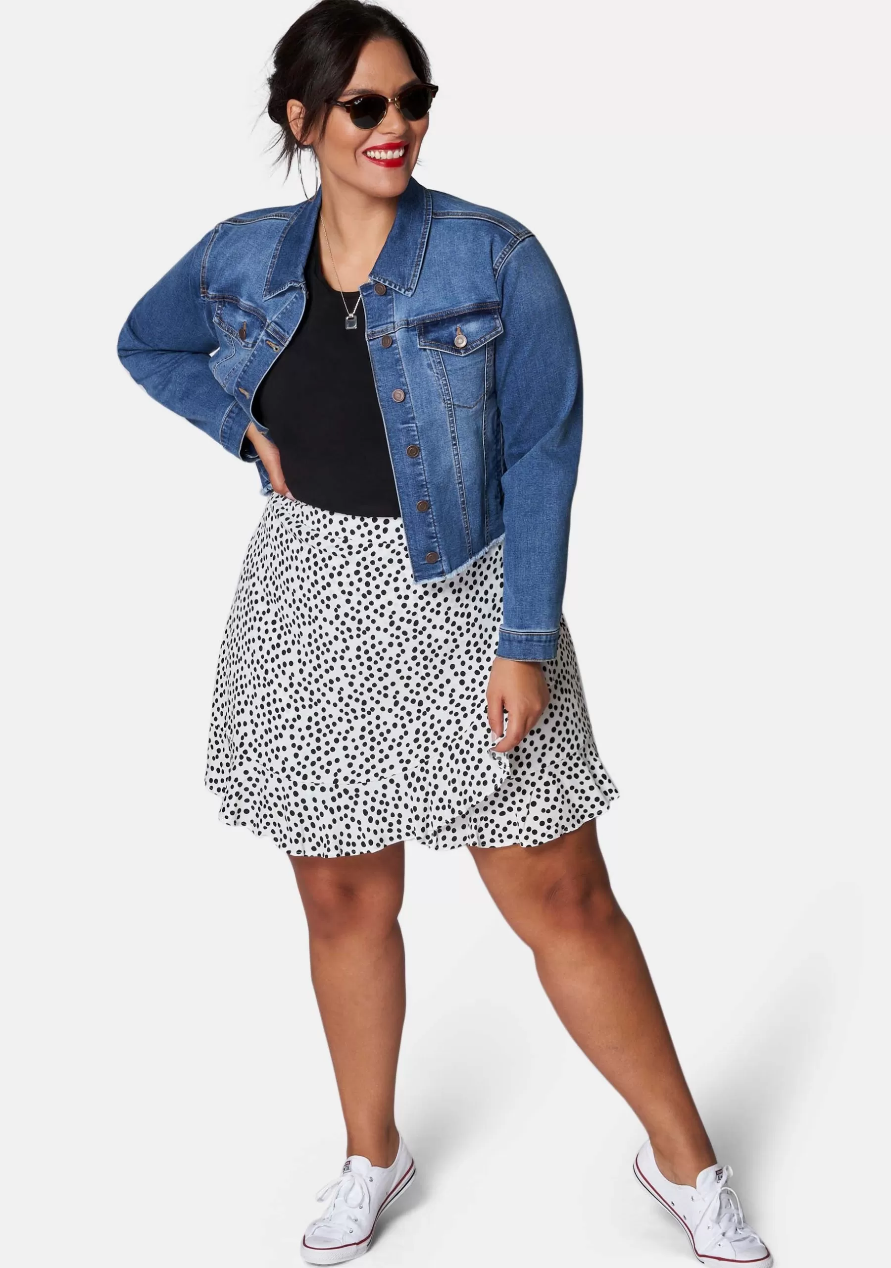 Curve Project Mini Skirts>Maze Skirt