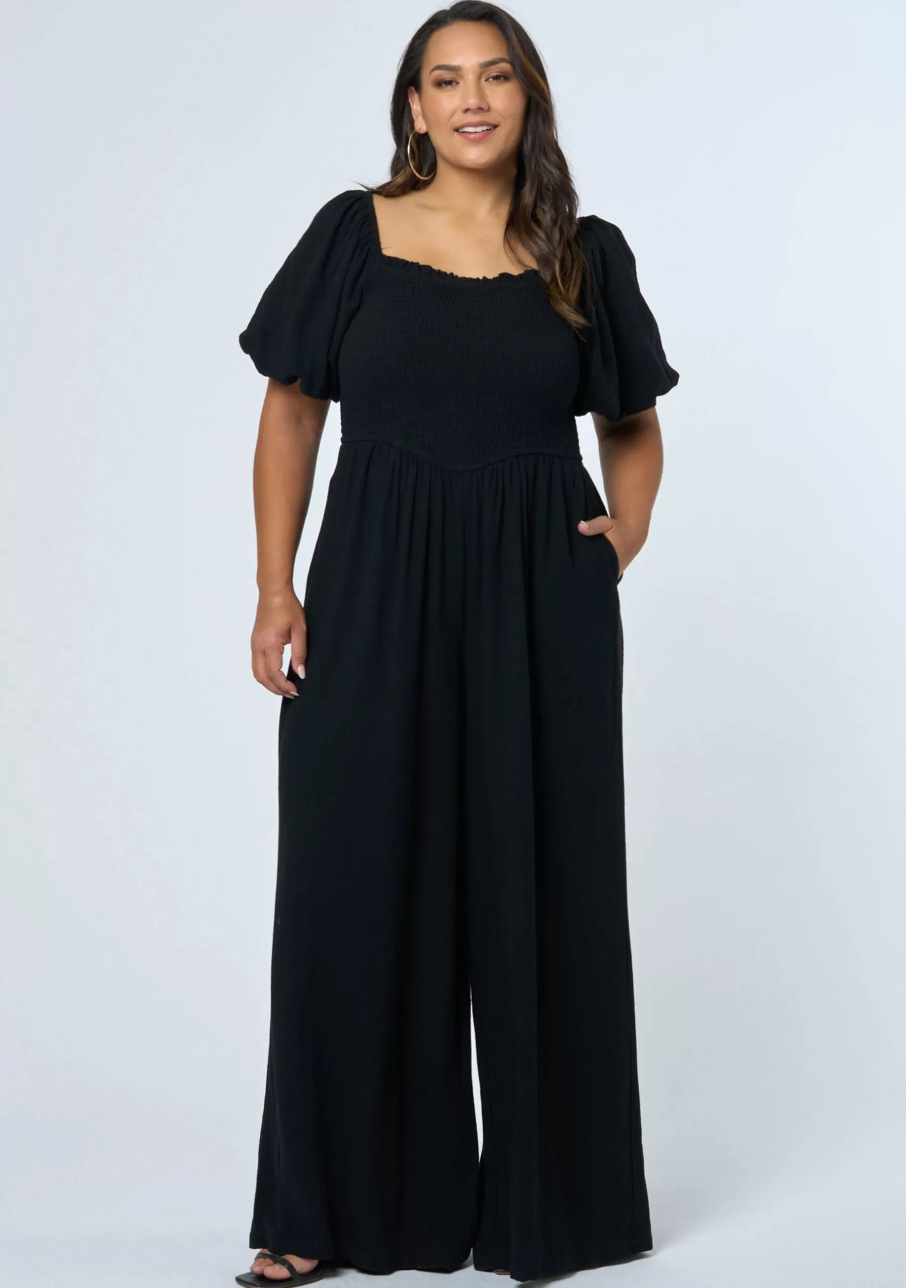 Curve Project Jumpsuits>Paint It Black Jumpsuit