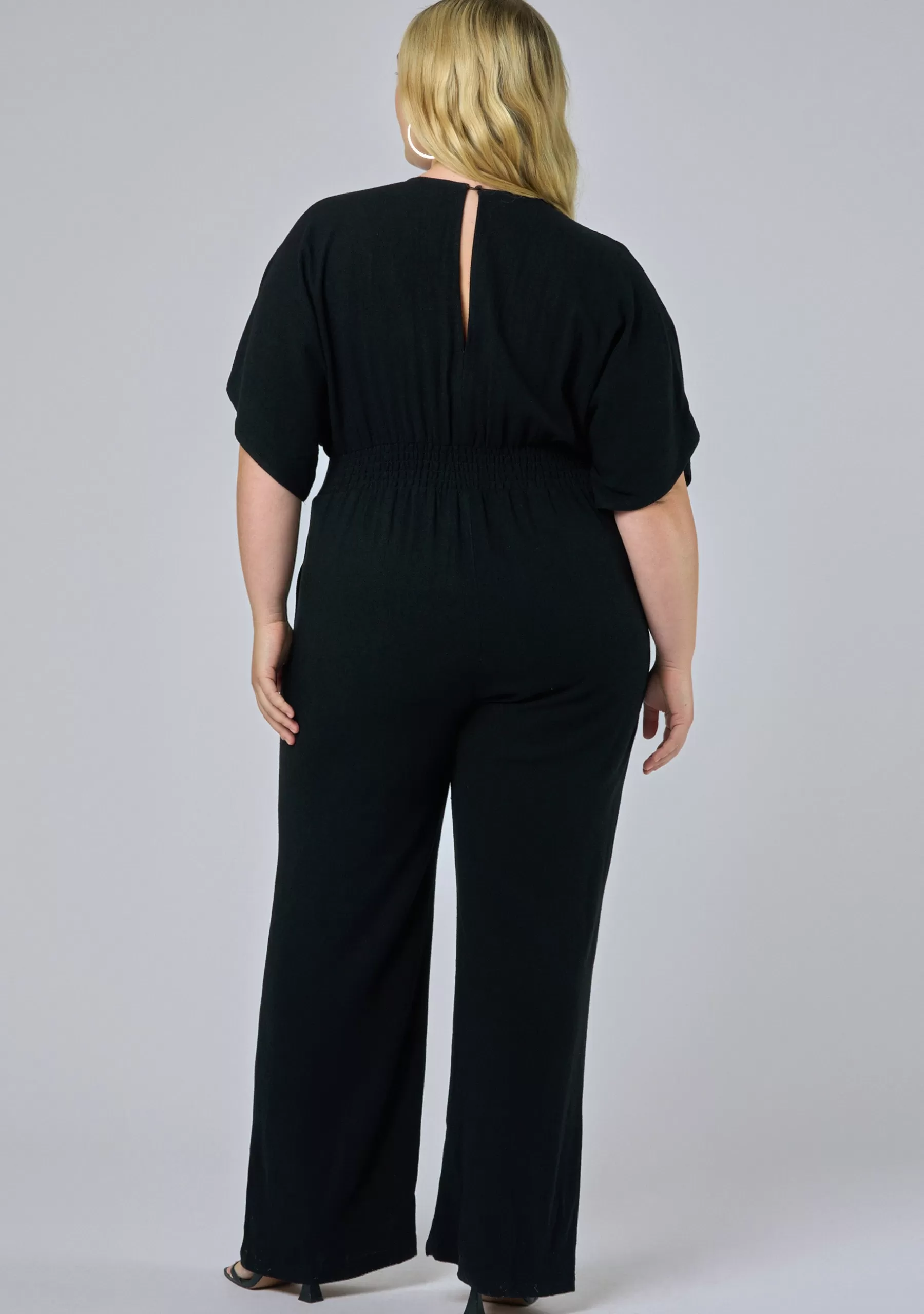 Curve Project Jumpsuits>Stage Dive Linen Jumpsuit