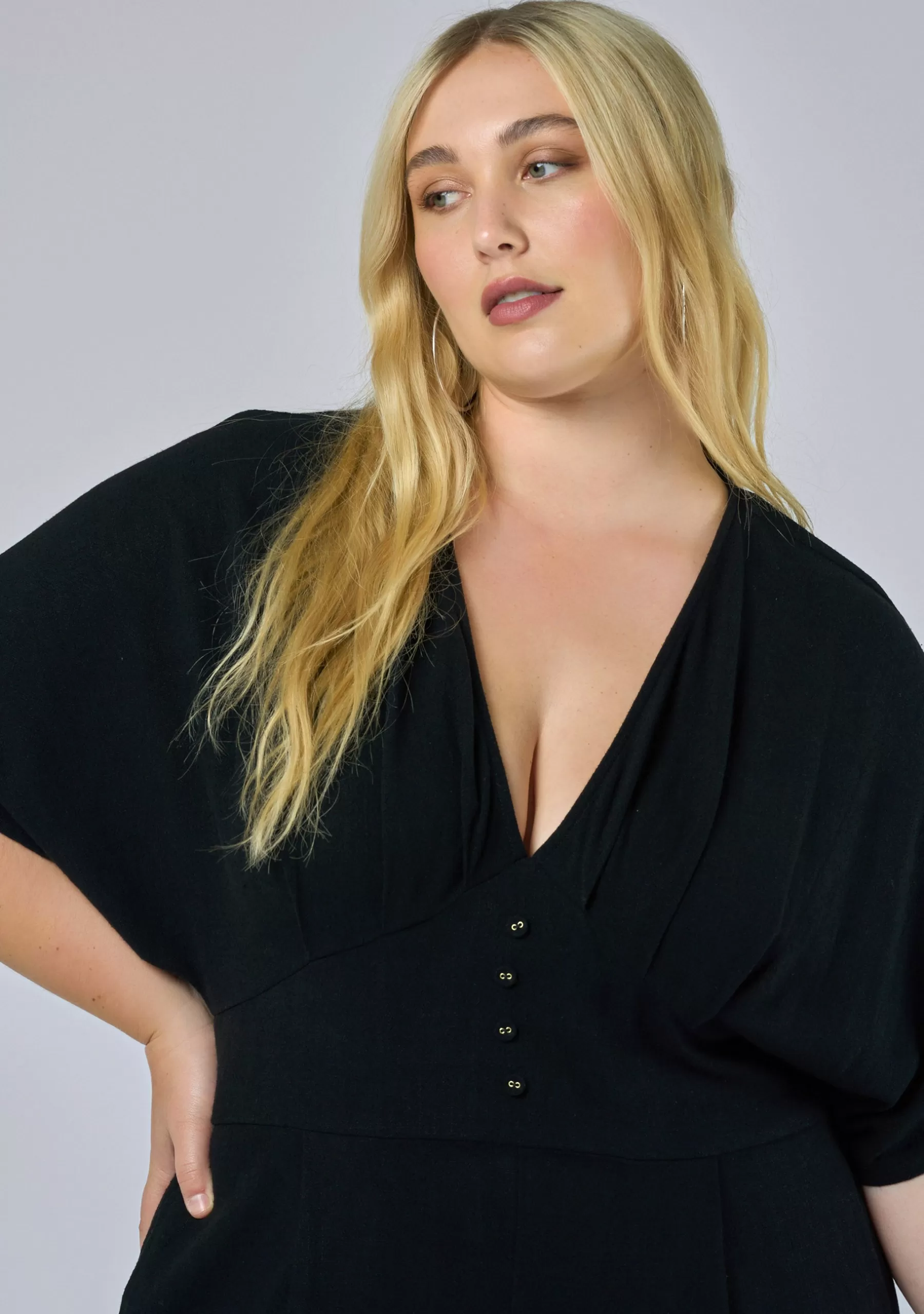 Curve Project Jumpsuits>Stage Dive Linen Jumpsuit