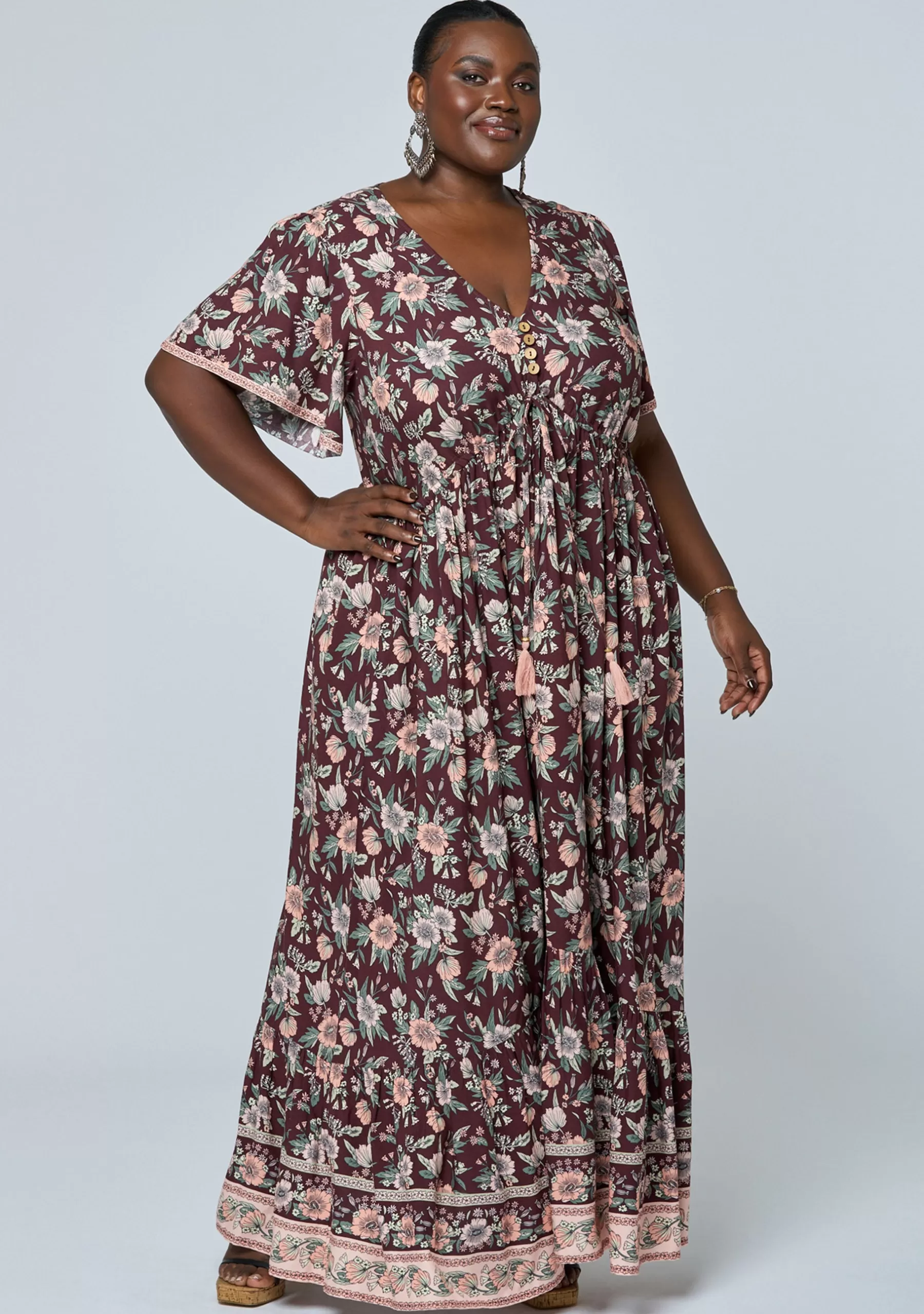 Curve Project Boho Dresses | Maxi Dresses>Vintage Boho Visions Maxi Dress