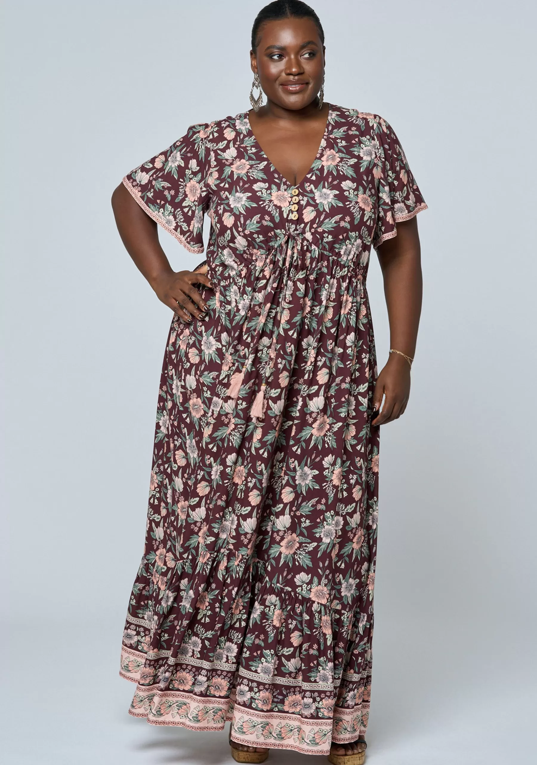 Curve Project Boho Dresses | Maxi Dresses>Vintage Boho Visions Maxi Dress